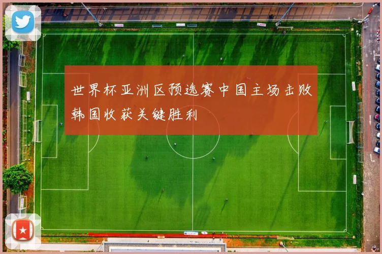 世界杯亚洲区预选赛中国主场击败韩国收获关键胜利